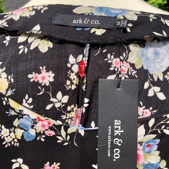 NWT Ark & Co Floral Summer Dress Sz M - Picture 4 of 4